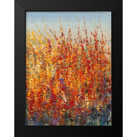 High Desert Blossoms II Black Modern Wood Framed Art Print by OToole, Tim