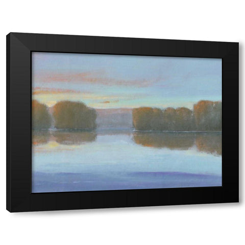 Crystal River I Black Modern Wood Framed Art Print with Double Matting by OToole, Tim