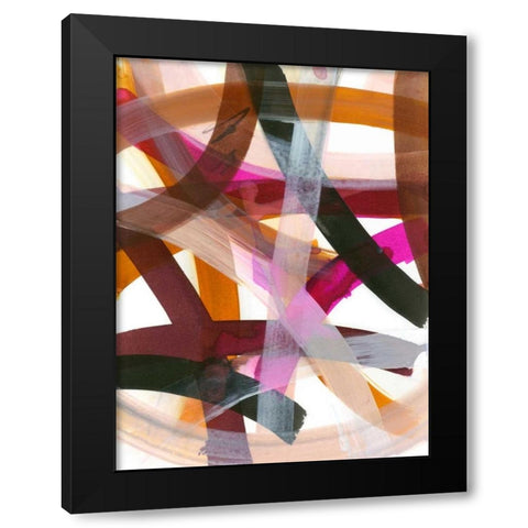 Infinite Path II Black Modern Wood Framed Art Print by Fuchs, Jodi