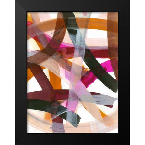 Infinite Path II Black Modern Wood Framed Art Print by Fuchs, Jodi