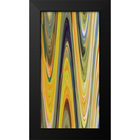 Transition I Black Modern Wood Framed Art Print by Mountain, Ricki