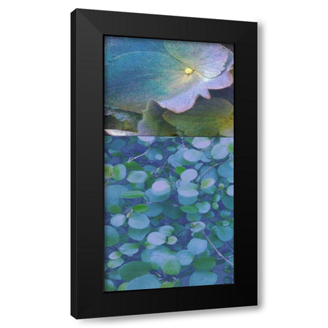Hydrangea Mix I Black Modern Wood Framed Art Print with Double Matting by Mountain, Ricki