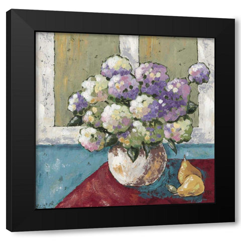 Simplicity I Black Modern Wood Framed Art Print with Double Matting by Reynolds, Jade