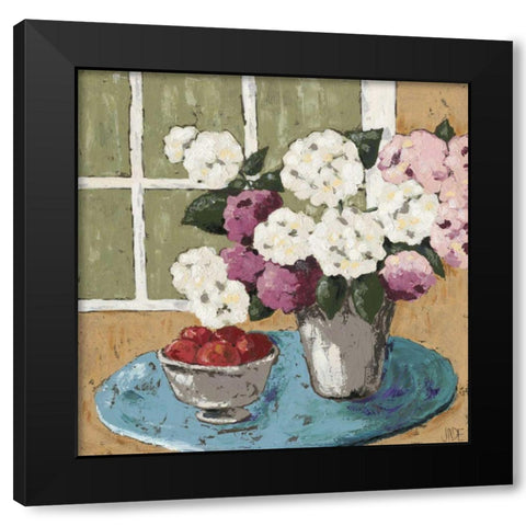 Simplicity II Black Modern Wood Framed Art Print with Double Matting by Reynolds, Jade