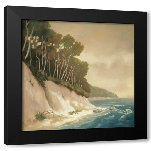High Tide II Black Modern Wood Framed Art Print by Reynolds, Graham