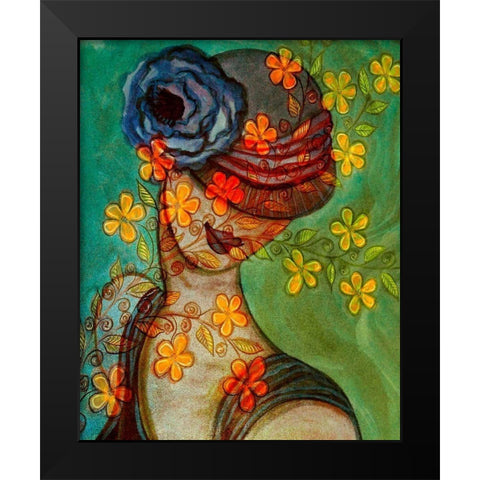 Bella I Black Modern Wood Framed Art Print by Harrington, Danielle