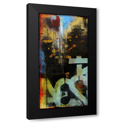 Out Numbered I Black Modern Wood Framed Art Print by Ashley, Erin