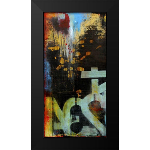 Out Numbered I Black Modern Wood Framed Art Print by Ashley, Erin