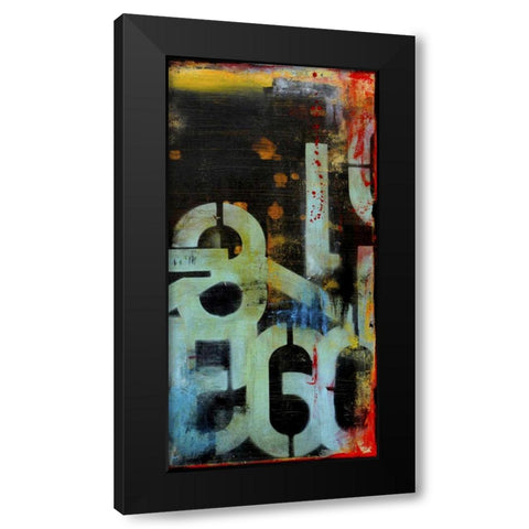 Out Numbered II Black Modern Wood Framed Art Print by Ashley, Erin