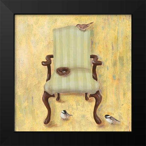 Parlor Tricks I Black Modern Wood Framed Art Print by Reynolds, Jade