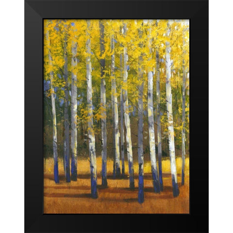 Fall in Glory II Black Modern Wood Framed Art Print by OToole, Tim