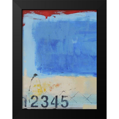 Thats a Wrap I Black Modern Wood Framed Art Print by Ashley, Erin