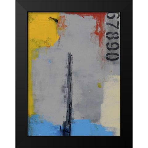 Thats a Wrap II Black Modern Wood Framed Art Print by Ashley, Erin