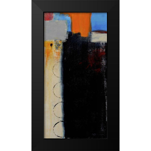 Thats a Wrap III Black Modern Wood Framed Art Print by Ashley, Erin