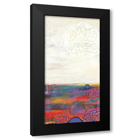 Made to Love You II Black Modern Wood Framed Art Print by Fuchs, Jodi