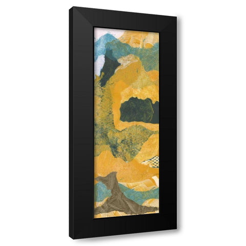 Mountain Shapes I Black Modern Wood Framed Art Print with Double Matting by Roth, Carolyn