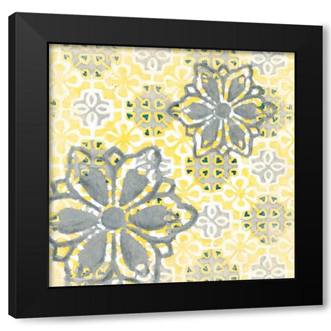 Elegant November II Black Modern Wood Framed Art Print with Double Matting by Zarris, Chariklia