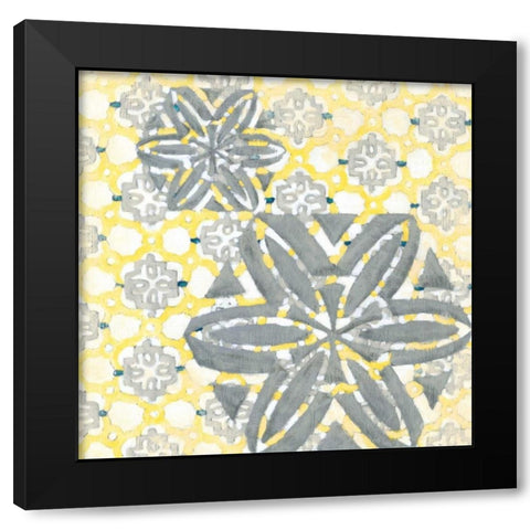 Elegant November III Black Modern Wood Framed Art Print with Double Matting by Zarris, Chariklia