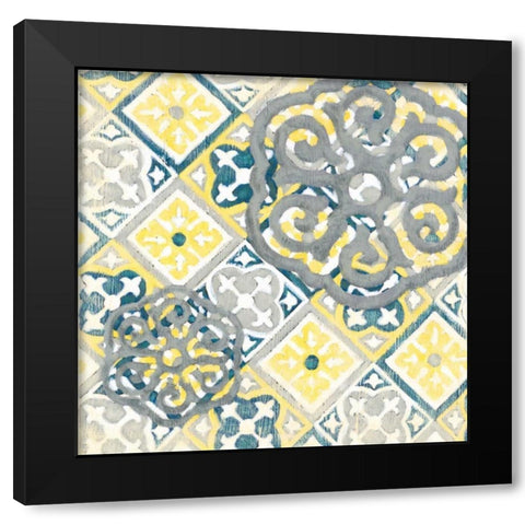 Elegant November IV Black Modern Wood Framed Art Print with Double Matting by Zarris, Chariklia