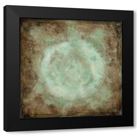 Nebulous II Black Modern Wood Framed Art Print with Double Matting by Goldberger, Jennifer