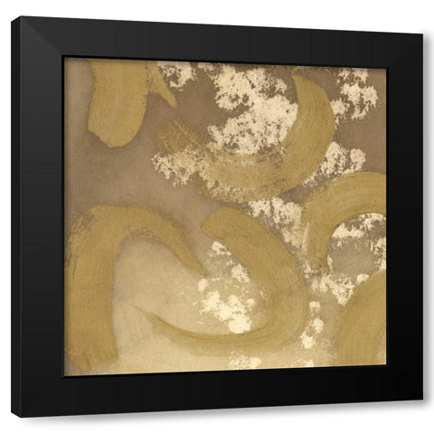 Golden Rule II Black Modern Wood Framed Art Print by Meagher, Megan