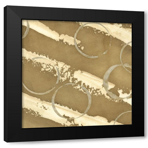 Golden Rule III Black Modern Wood Framed Art Print with Double Matting by Meagher, Megan