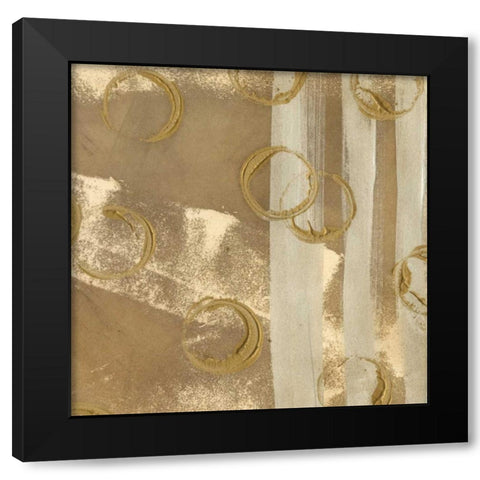 Golden Rule IX Black Modern Wood Framed Art Print with Double Matting by Meagher, Megan
