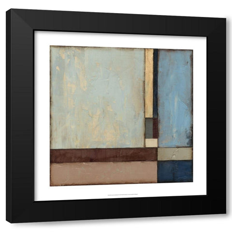 Earth, Steel and Sky I Black Modern Wood Framed Art Print with Double Matting by Goldberger, Jennifer