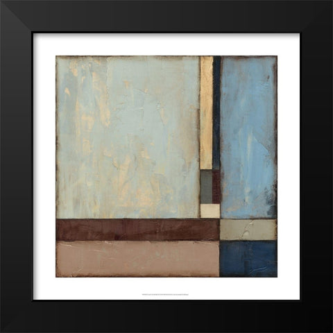 Earth, Steel and Sky I Black Modern Wood Framed Art Print by Goldberger, Jennifer