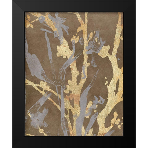 Traces IV Black Modern Wood Framed Art Print by Archie, K.