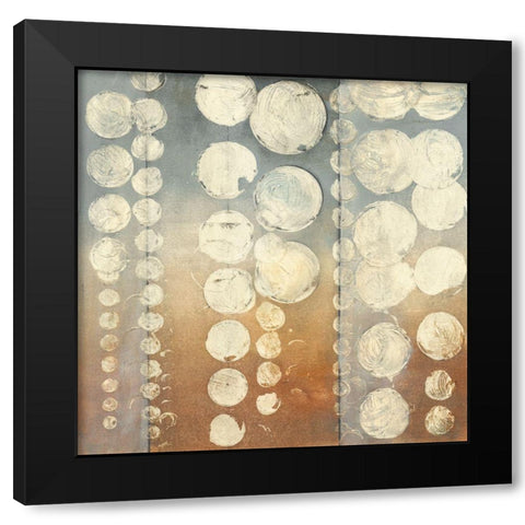 Rain I Black Modern Wood Framed Art Print by Goldberger, Jennifer