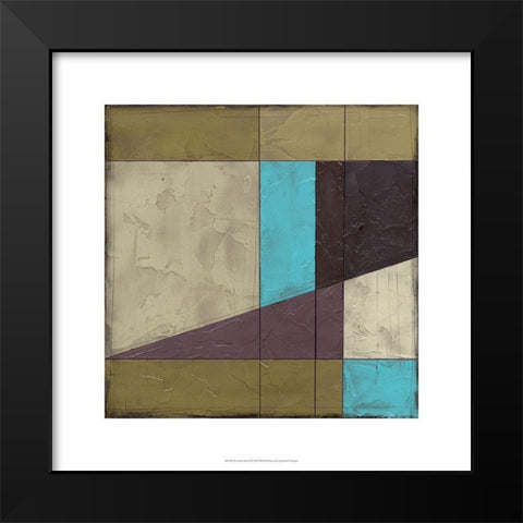 Geometric Sketch II Black Modern Wood Framed Art Print by Goldberger, Jennifer