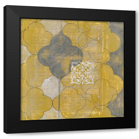 Marrakesh I Black Modern Wood Framed Art Print with Double Matting by Goldberger, Jennifer