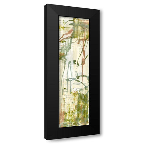 Fluid Motion I Black Modern Wood Framed Art Print with Double Matting by Goldberger, Jennifer