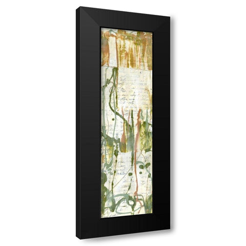 Fluid Motion III Black Modern Wood Framed Art Print with Double Matting by Goldberger, Jennifer