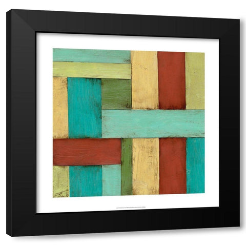 Driftwood I Black Modern Wood Framed Art Print with Double Matting by Goldberger, Jennifer