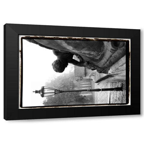 Glimpses of Prague I Black Modern Wood Framed Art Print by DeNardo, Laura