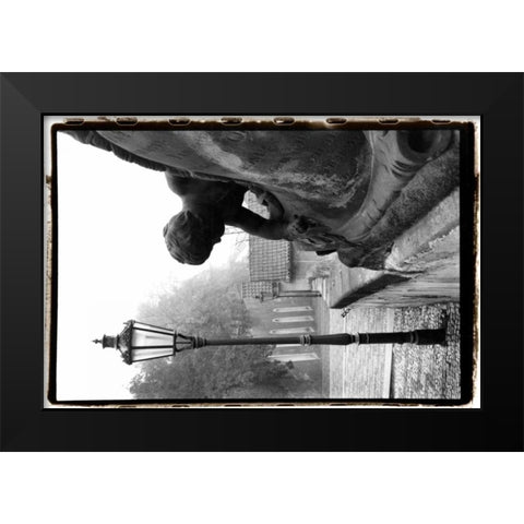Glimpses of Prague I Black Modern Wood Framed Art Print by DeNardo, Laura