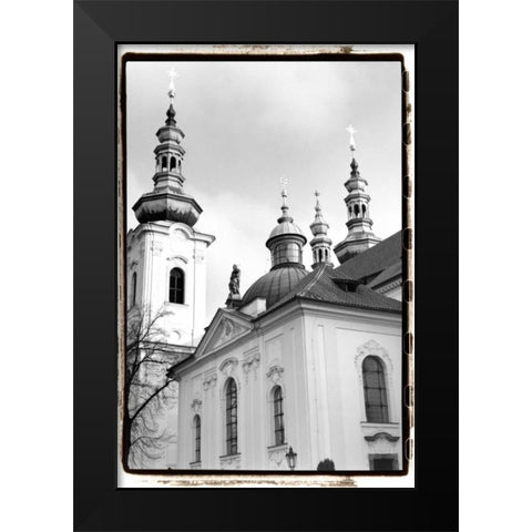 Splendors of Prague II Black Modern Wood Framed Art Print by DeNardo, Laura