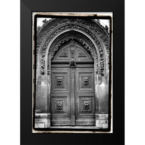 Prague Passageway I Black Modern Wood Framed Art Print by DeNardo, Laura