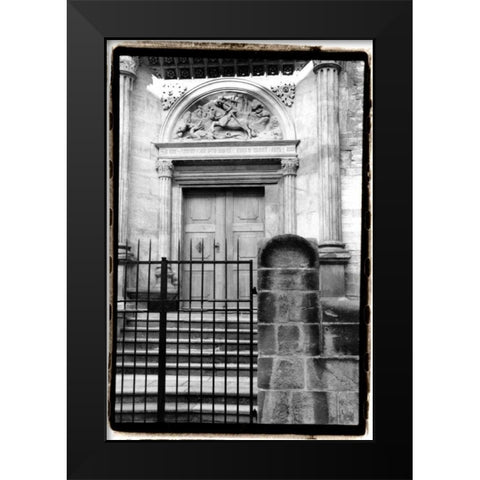 Prague Passageway II Black Modern Wood Framed Art Print by DeNardo, Laura