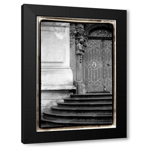 Prague Passageway IV Black Modern Wood Framed Art Print by DeNardo, Laura