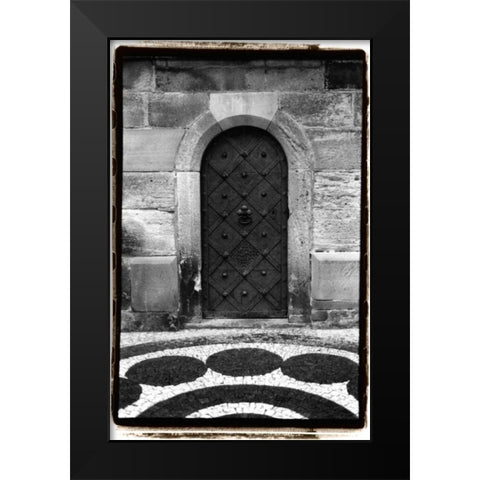 Prague Passageway VI Black Modern Wood Framed Art Print by DeNardo, Laura