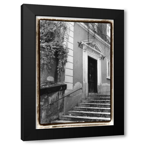 Passing through Prague I Black Modern Wood Framed Art Print by DeNardo, Laura