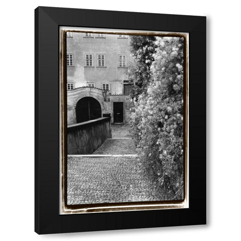 Passing through Prague II Black Modern Wood Framed Art Print with Double Matting by DeNardo, Laura