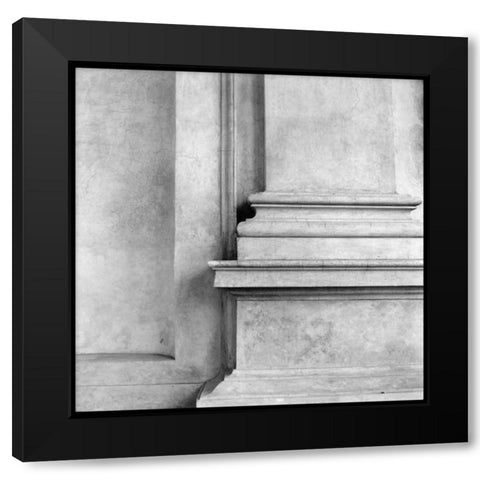 Enduring Composition II Black Modern Wood Framed Art Print with Double Matting by DeNardo, Laura