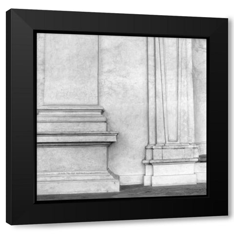Enduring Composition IV Black Modern Wood Framed Art Print by DeNardo, Laura