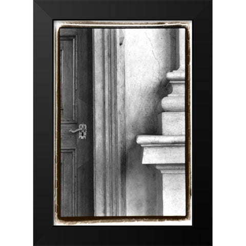 Enduring Qualities II Black Modern Wood Framed Art Print by DeNardo, Laura