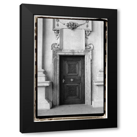 Enduring Qualities IV Black Modern Wood Framed Art Print by DeNardo, Laura