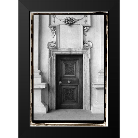 Enduring Qualities IV Black Modern Wood Framed Art Print by DeNardo, Laura